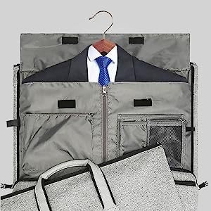 Bolso de viaje, equipaje de mano de gran capacidad para viajes cortos, escapadas de fin de semana o voajes de trabajo, con espacio para colocar trajes, zapatos y varias prendas de ropa y zapatos. Con las medidas aceptadas por las aerolíneas para equipaje de cabina gratis. 